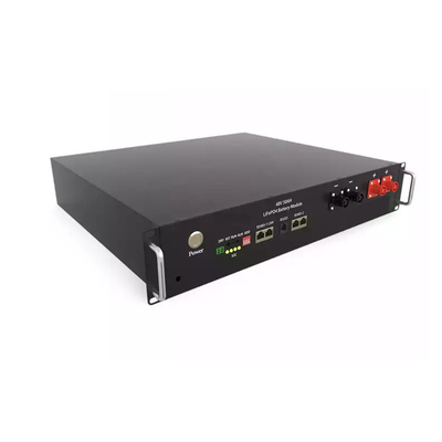 48V 10KWH LiFePO4 Stacked Batteries 200Ah With RS485 RS232 CAN Function